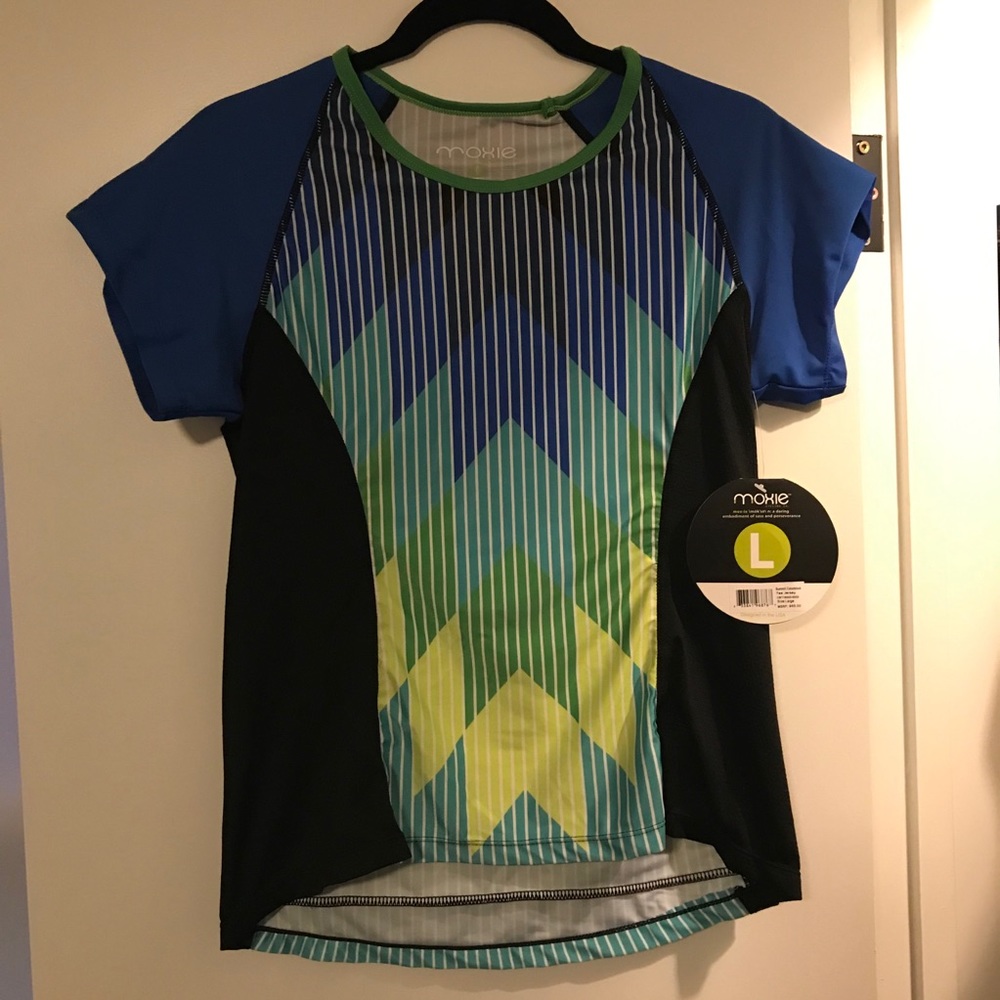 Moxie Summit Colorblock Tee Jersey